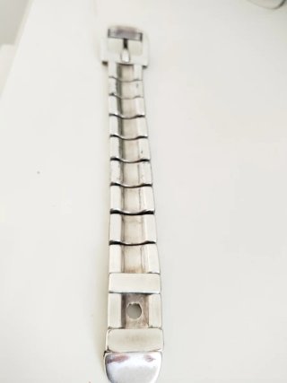 Pulsera UNOde 50 hebilla plata