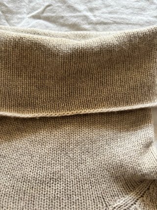 Jersey CH  gris top Cuello Alto Manga Abullonada,