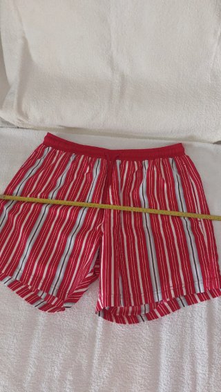 Bañador rayas rojas