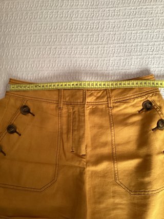 Pedro del Hierro Pantalón Corto Amarillo Talla S