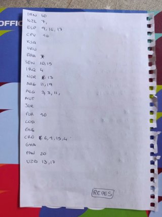 Cromos Mundial. Intercambio