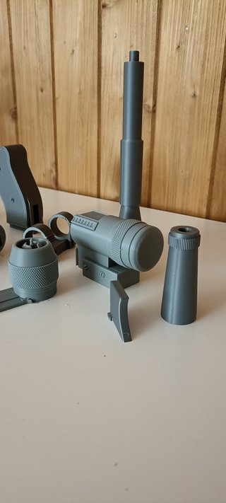 SE-14R Blaster Star Wars Cosplay Impresión 3D