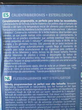 Calentador y Esterilizador Chicco Digital