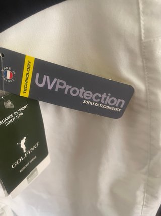 Pantalones de golf GOLFINO blancos mujer