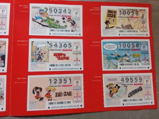 Colección Lotería Nacional Mortadelo y Filemón