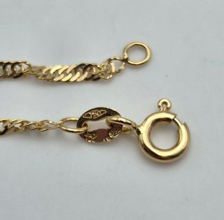 Cadena Oro 18k Singapour 2.6gr 42.5cm