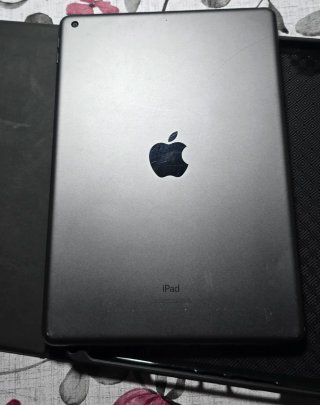 Funda iPad Apple gris + Cargador