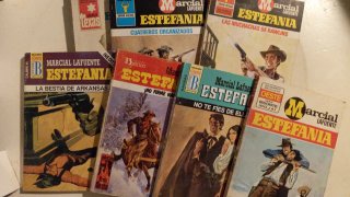 Lote 10 novelas del oeste Estefanía - M. Lafuente