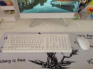 HP All-in-One 22 Blanco