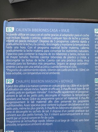 Calienta Biberones Chicco Casa y Viaje