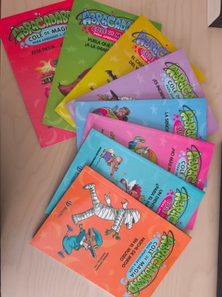 Pack libros Abracadabra, escuela de magia