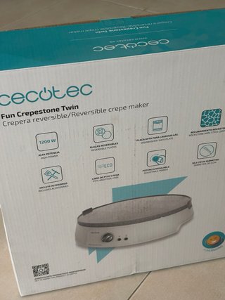 Cecotec Fun Crepestone Twin Crepera