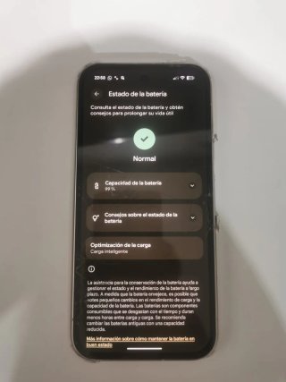 Google Pixel 9a - Pantalla agrietada pero funciona