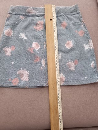 Falda floral niña Mango Kids