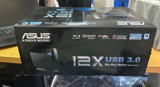 Grabadora Blu-ray Externa ASUS BW-12D1S-U USB 3.0