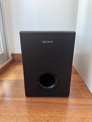 Barra de Sonido y Subwoofer Sony Negro
