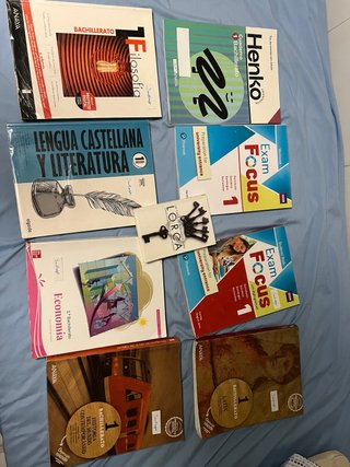 Libros 1 de Bachillerato Anaya