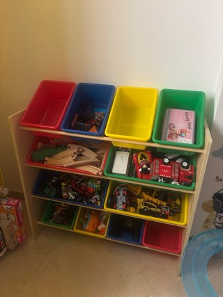 Organizador de juguetes infantil
