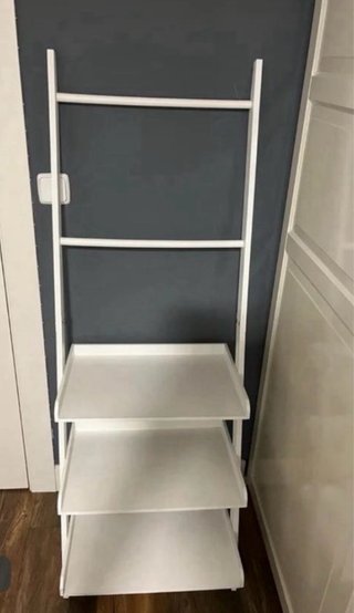 Estantería Escalera Blanca Madera