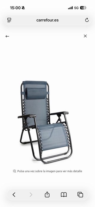 2x Tumbona/Sonnenstuhl/Sun chair