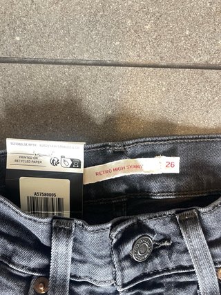 Levi's Retro High Skinny Talla 26
