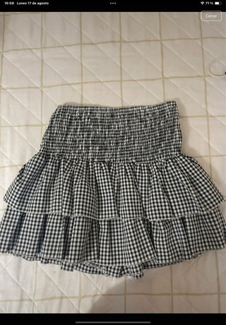 Falda vichy