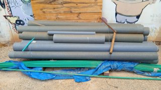 Lote Tuberías PVC Evacuación y Tubo PPR