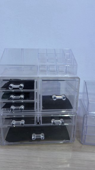 Organizador Maquillaje Acrílico Transparente
