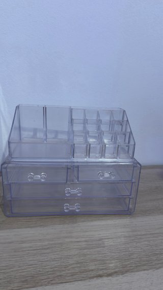 Organizador Maquillaje Acrílico Transparente