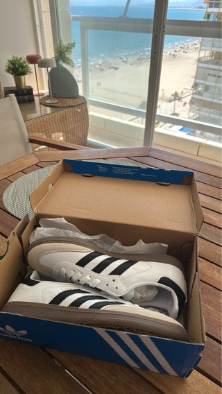 Adidas Samba OG Blancas Talla 43 Nuevas