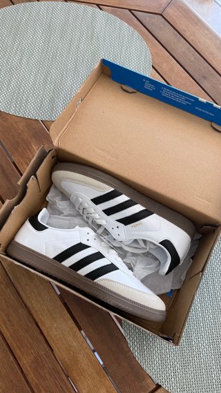 Adidas Samba OG Blancas Talla 43 Nuevas