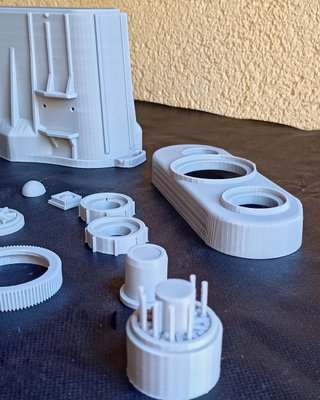 Electrobinoculares Star Wars Cosplay Impresión 3d