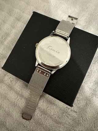 Reloj Kimio Plata y Negro