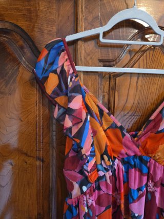 Vestido premamá estampado floral
