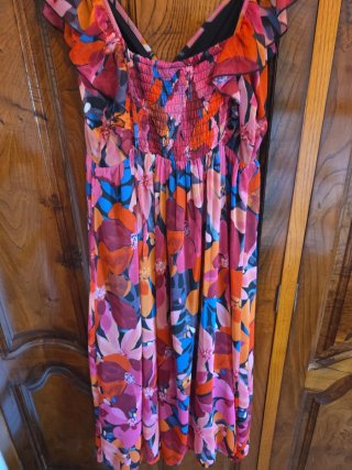 Vestido premamá estampado floral