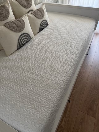Cama nido blanca 105x190cm con cama supletoria