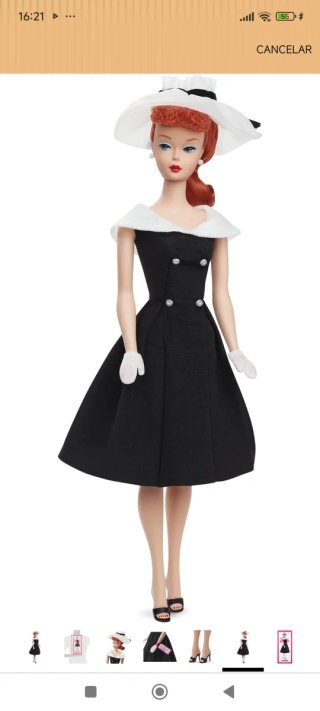 Muñeca Barbie Colección 1962