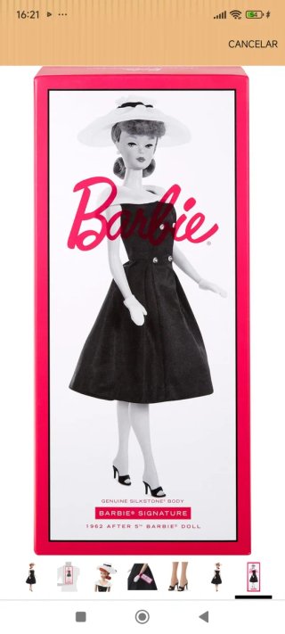 Muñeca Barbie Colección 1962