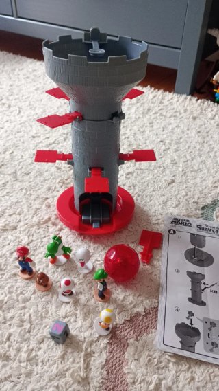 Super Mario Blow Up Shaky Tower Juego