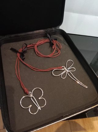 Collar Tous Plata Mariposa y Libélula