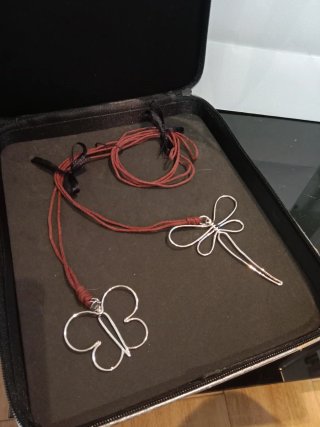 Collar Tous Plata Mariposa y Libélula