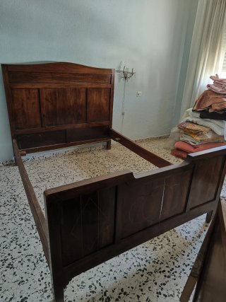 Cabecero de cama de madera 135