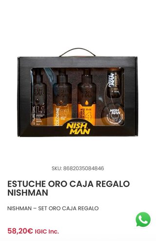 Estuche Nish Man Hombre