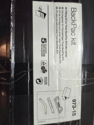 Portabicicletas Thule BackPack 973