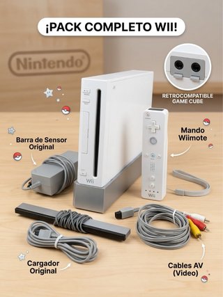 Pack Completo Nintendo Wii
