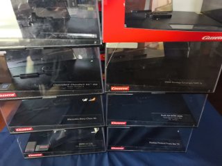 9 Cajas de Coches de Slot Carrera