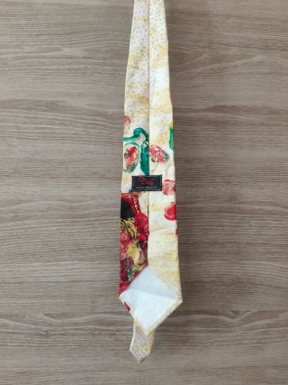Corbata Seda Vintage Salvador Dalí Multicolor