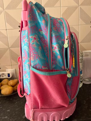 Mochila Enso Azul y Rosa