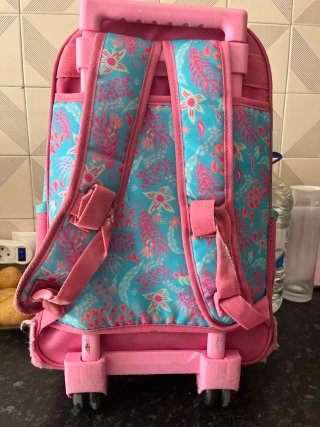 Mochila Enso Azul y Rosa
