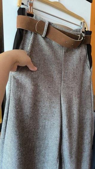 Pantalón Baggy Espiga Diagonal Talla 40
